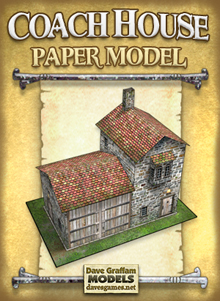 Butcher's Shop Paper Model - Dave Graffam Models