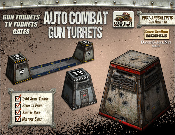 Auto Combat Gun Turrets