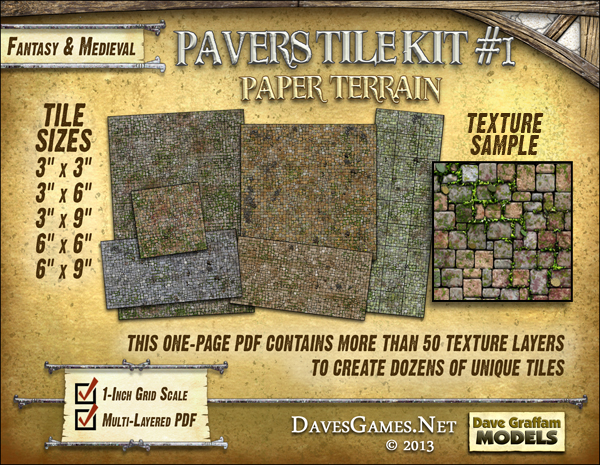 Pavers Tile Kit #1