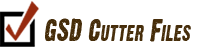 GSD Cutter Files