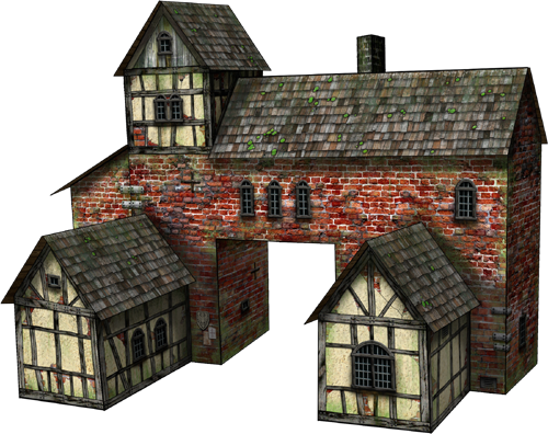 Frontier House 15mm-30mm paper model now available
