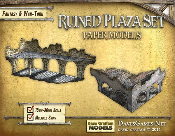 Ruined Plaza Set Ruined Plaza Set